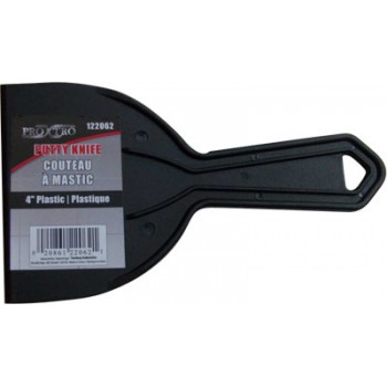 Couteau à mastic en Plastique 4 po. pour cloison sèche de Pro-X-Tro